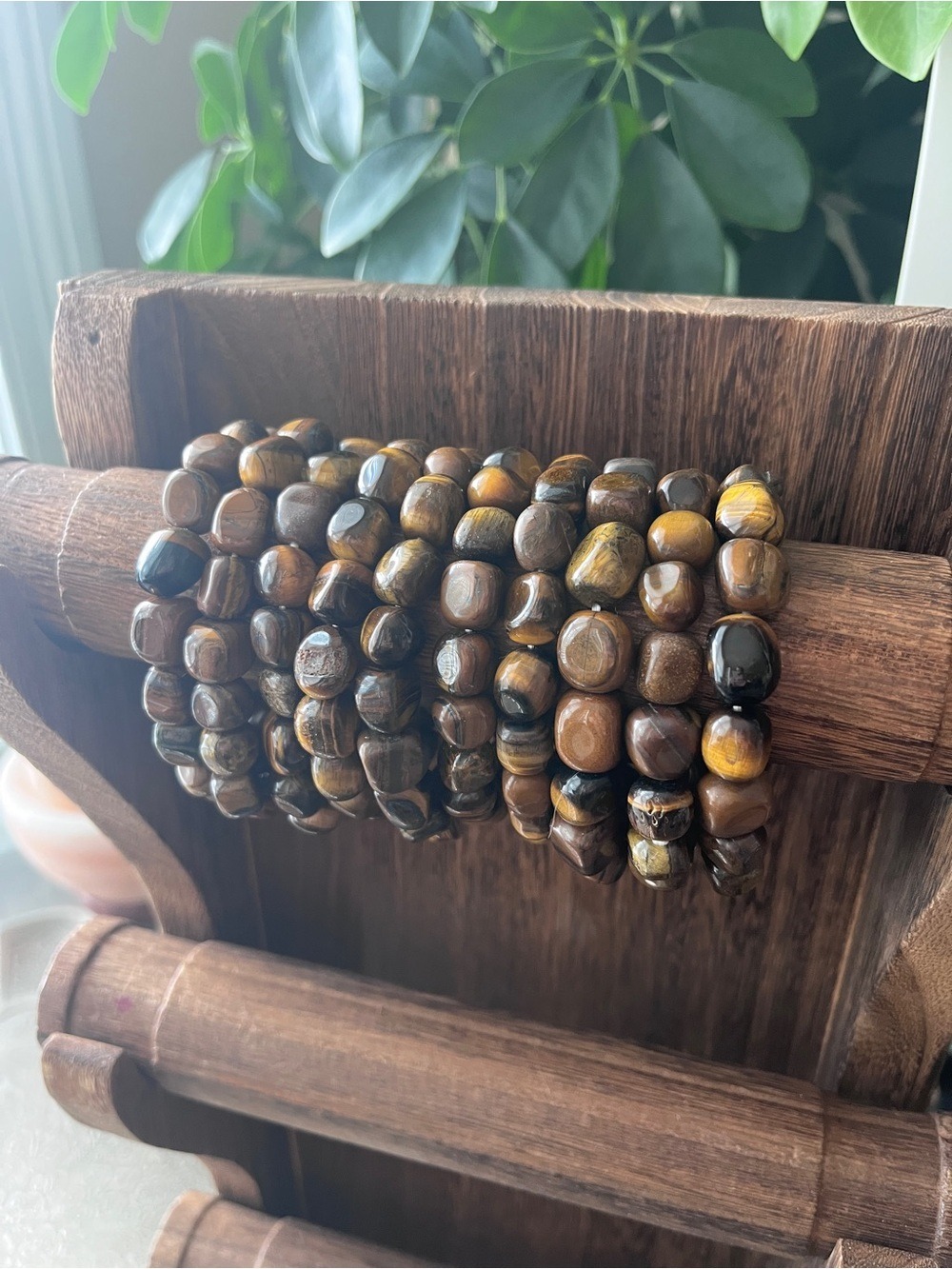 Tiger’s Eye Tumble Bracelet